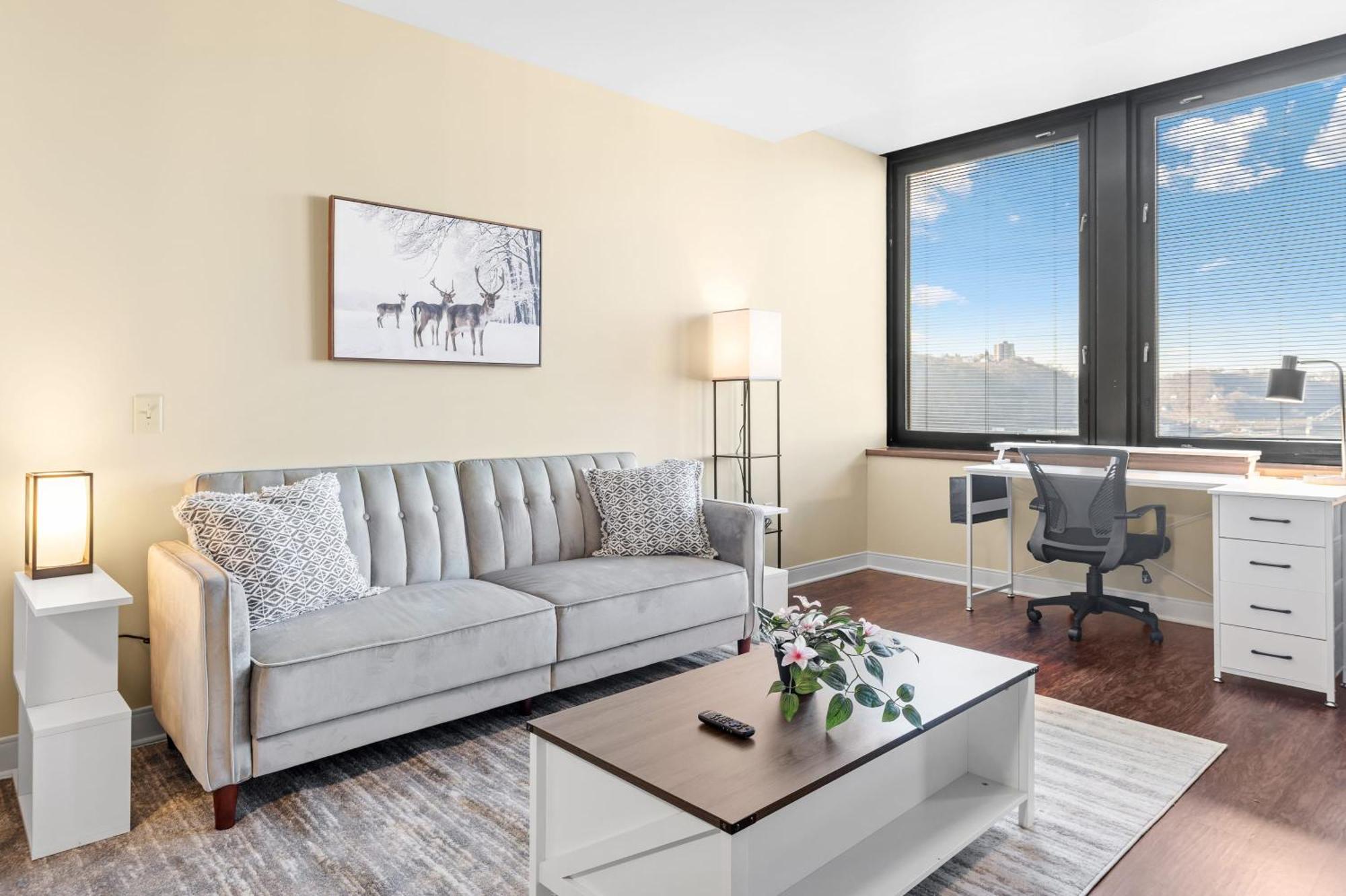 Luxury High Rise 1Bd River Views Downtown Pittsburgh Ngoại thất bức ảnh