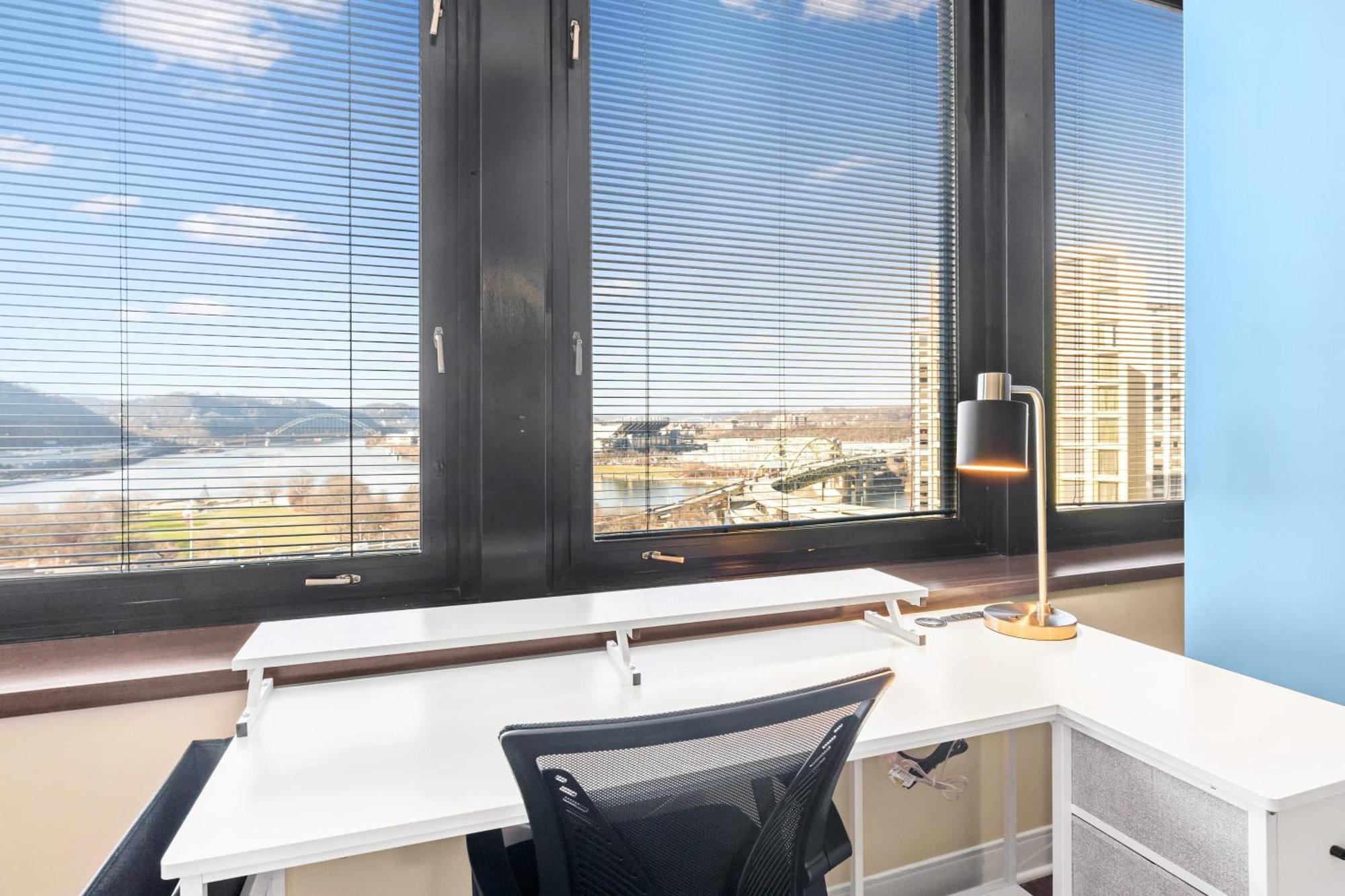 Luxury High Rise 1Bd River Views Downtown Pittsburgh Ngoại thất bức ảnh
